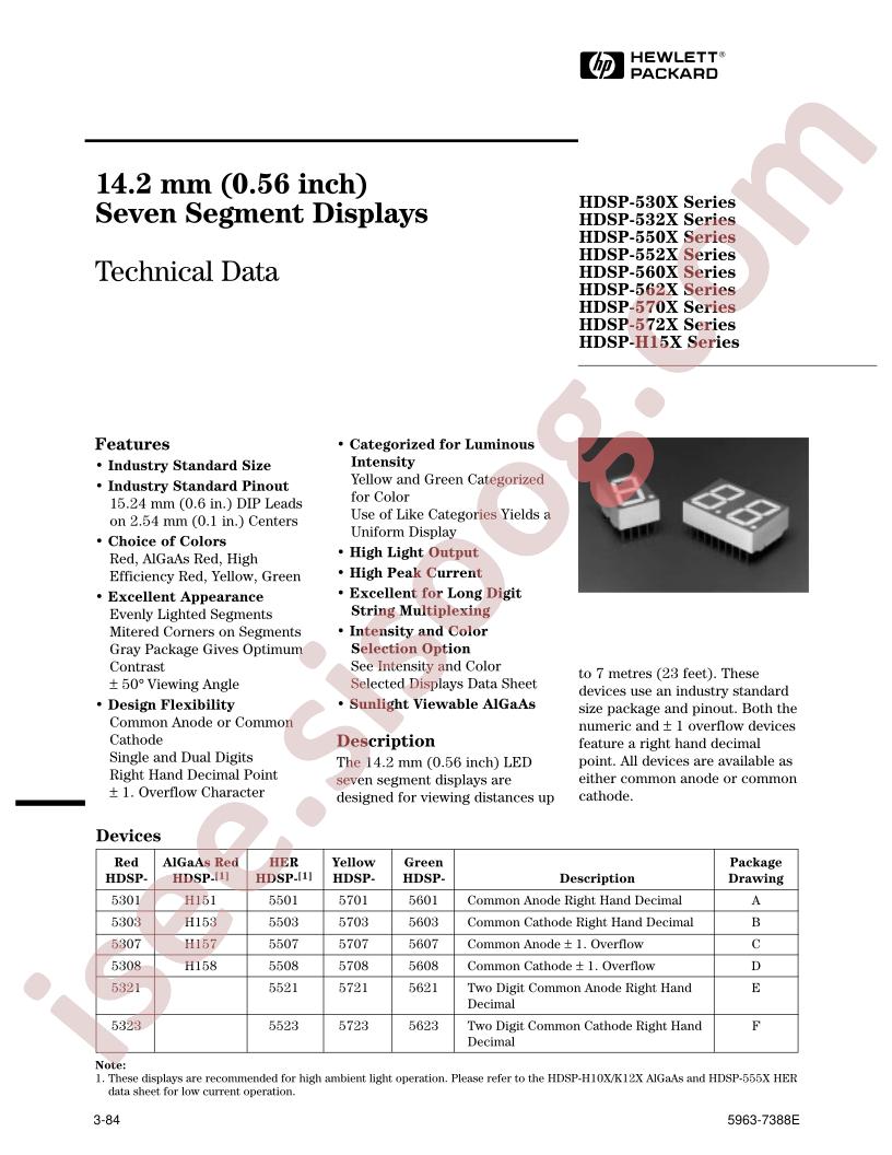 HDSP-5301