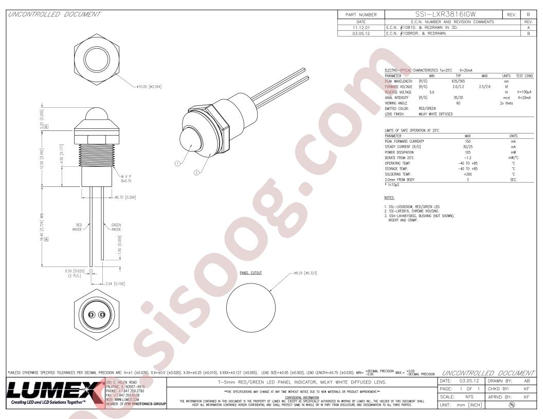 SSI-LXR3816IGW