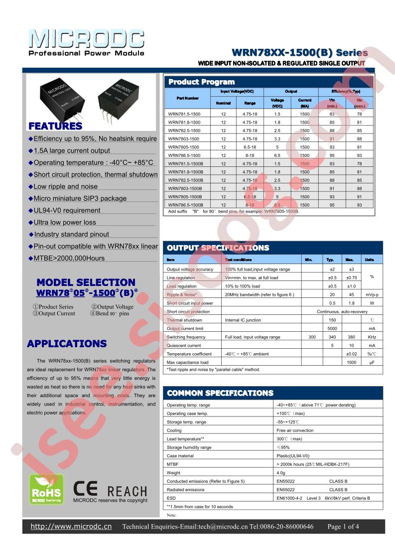 WRN7803-1500