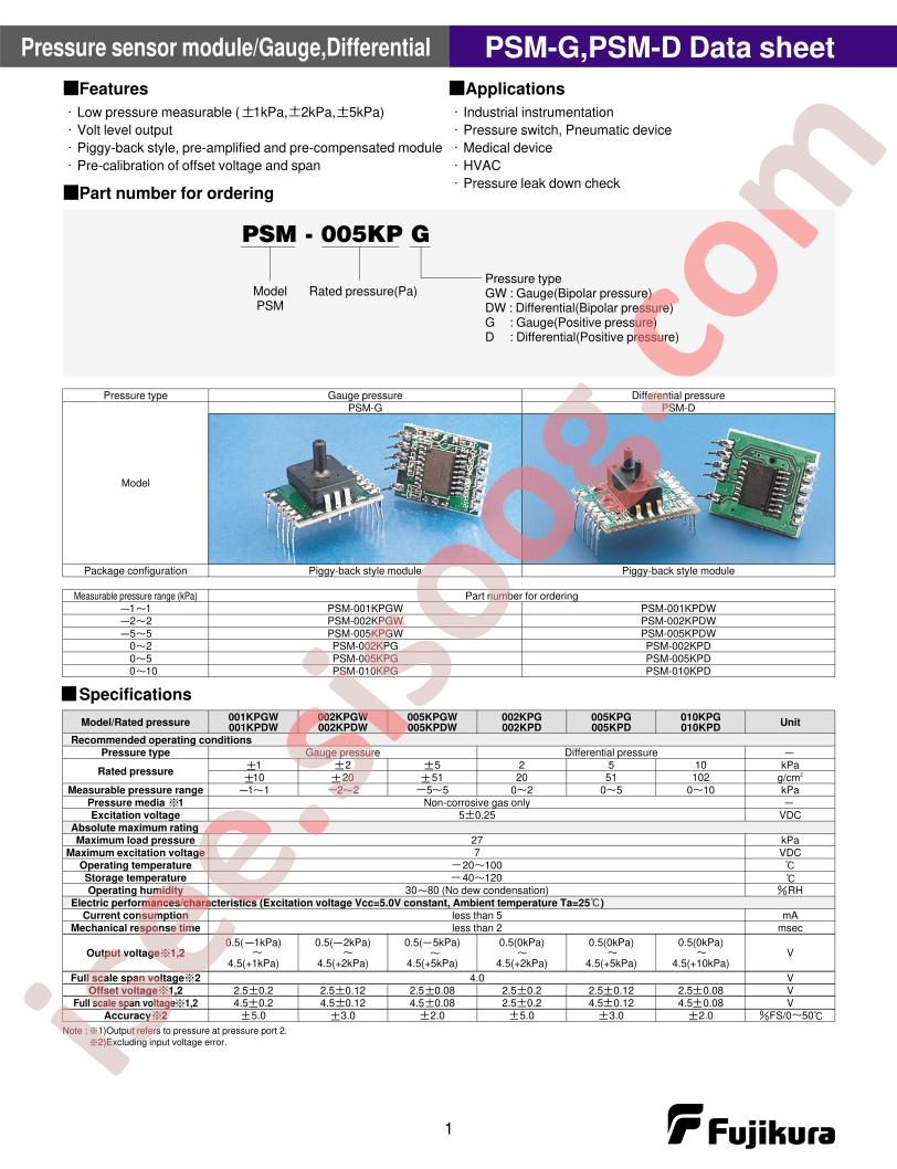 PSM-001KPGW