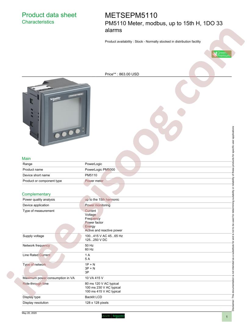 METSEPM5110