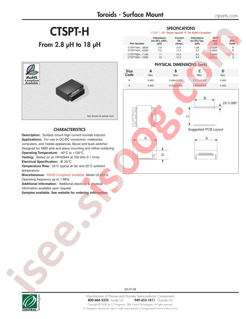 CTSPT44HF-422M