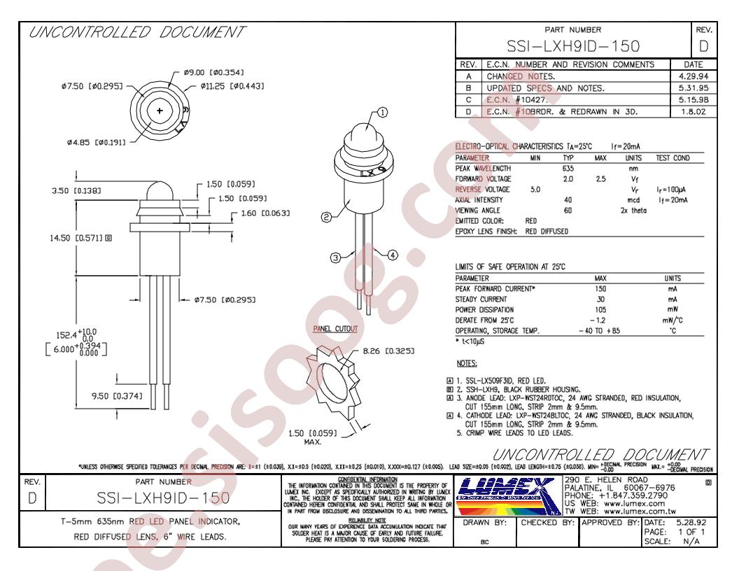 SSI-LXH9ID-150