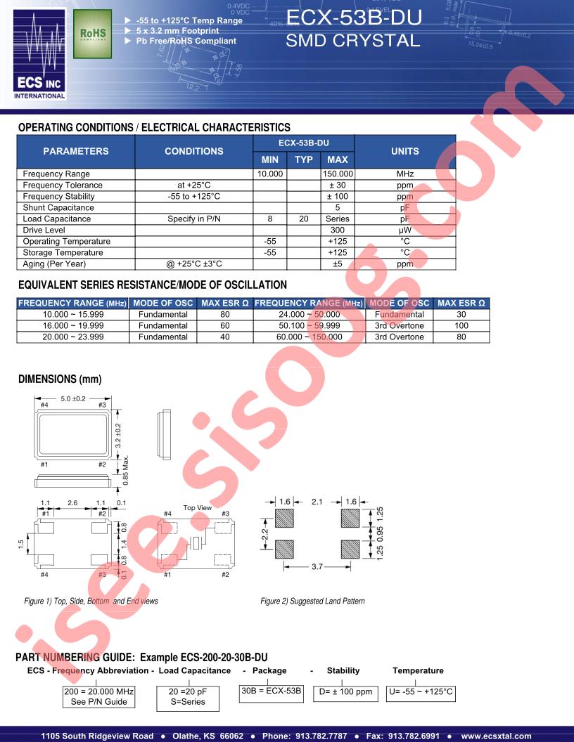 ECS-160-20-30B-DU