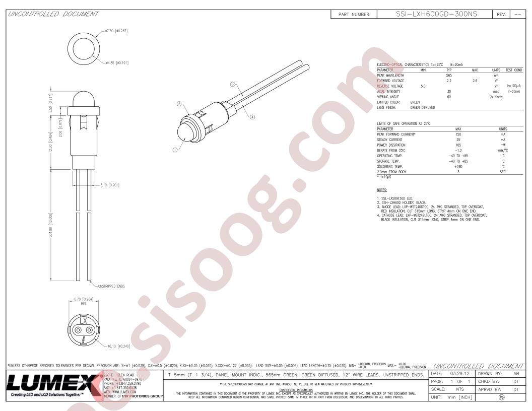 SSI-LXH600GD-300NS