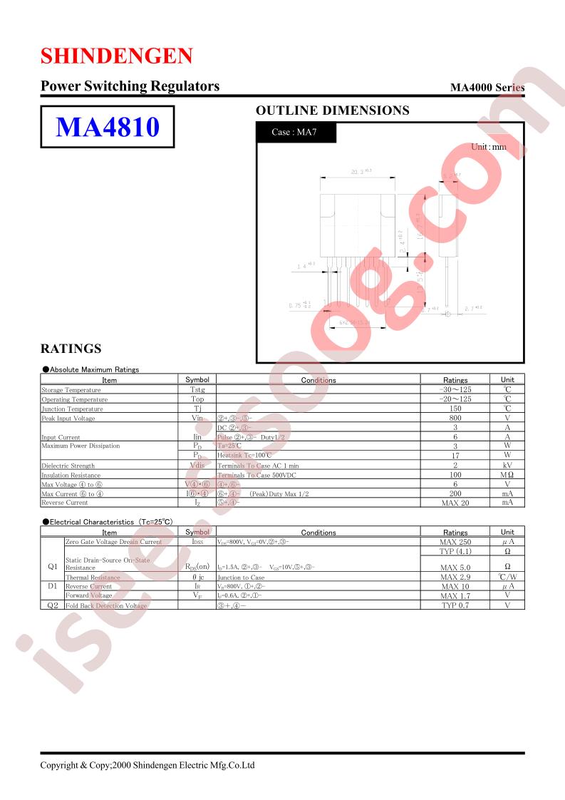 MA4810