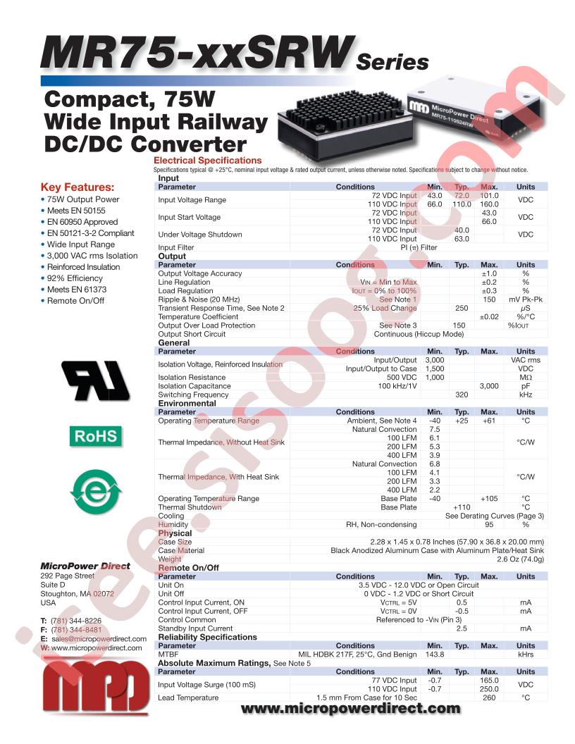 MR75-110S12RW