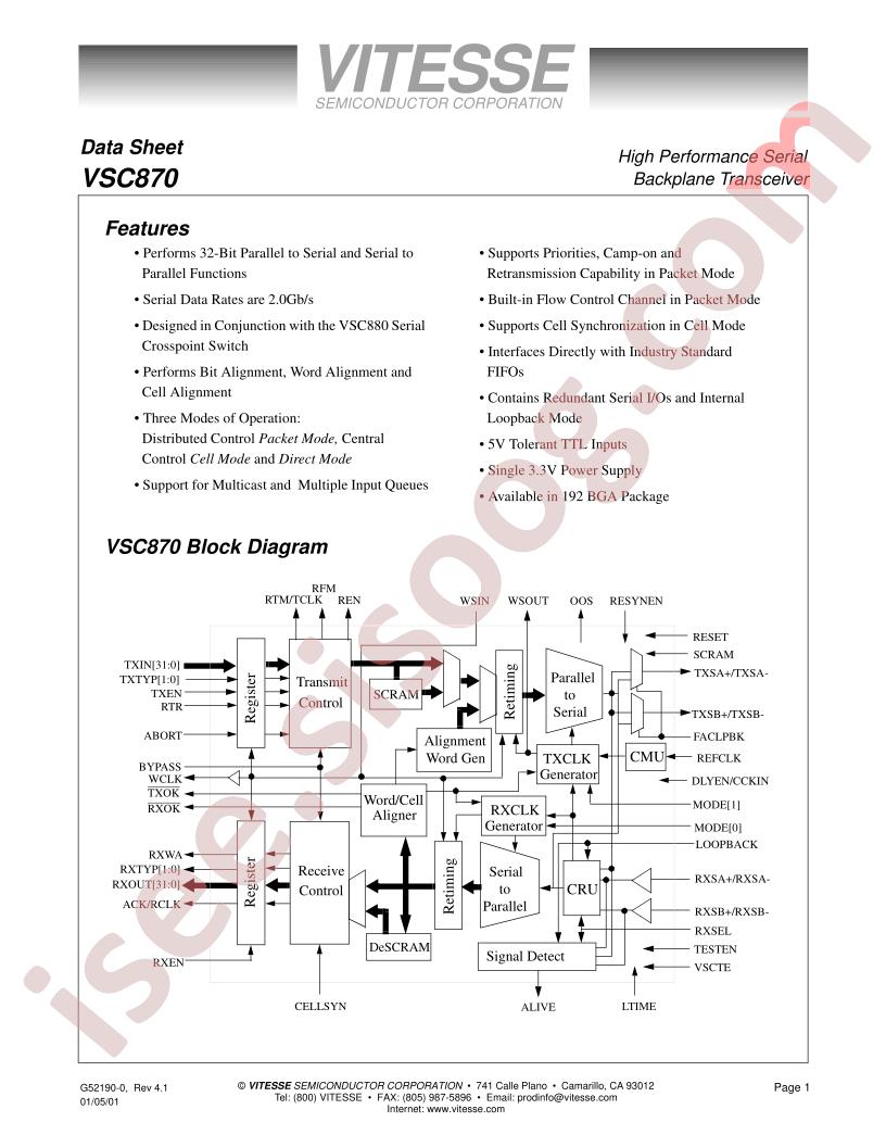 VSC870