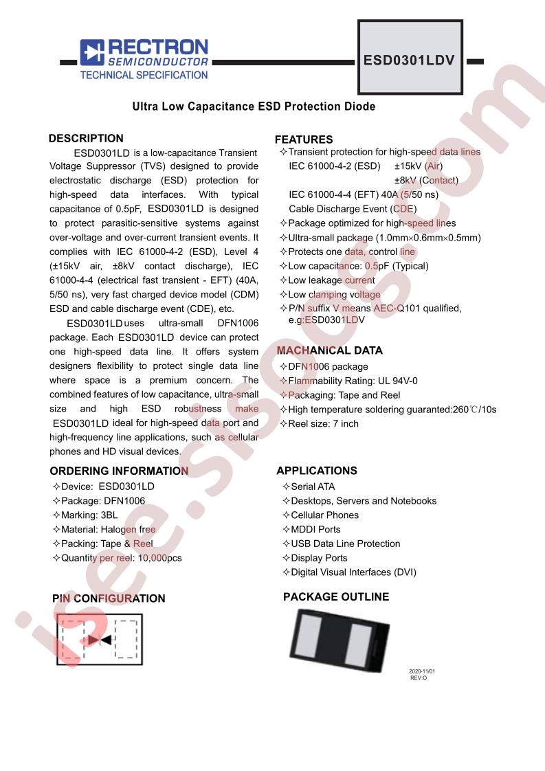 ESD0301LDV