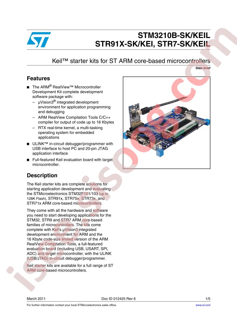 STM3210B-SKKEIL