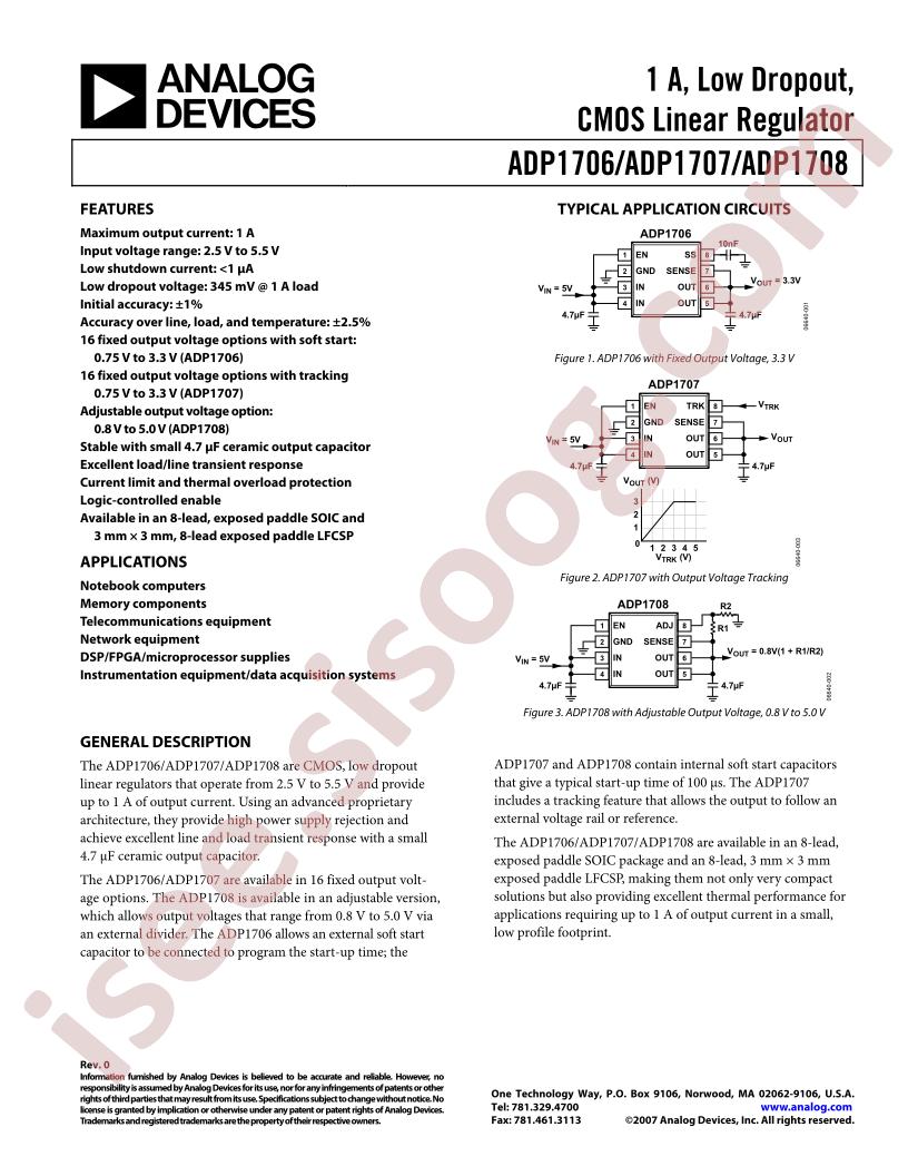 ADP1706ACPZ-08-R7