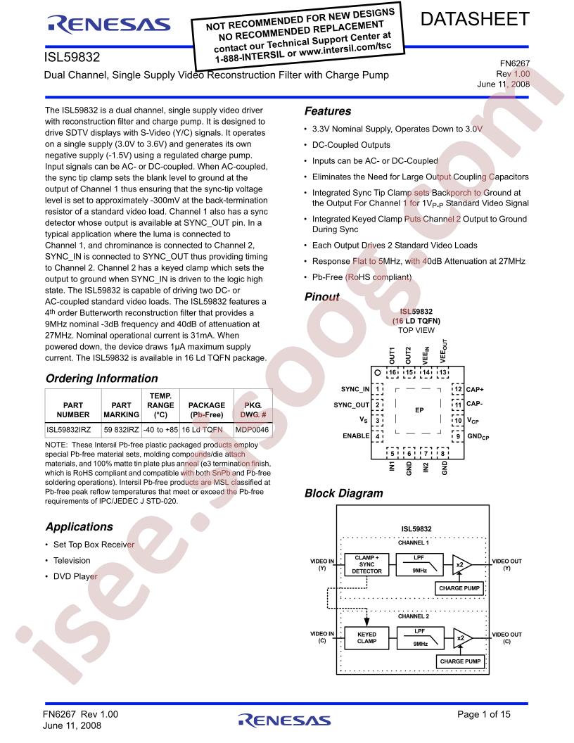 ISL59832IRZ