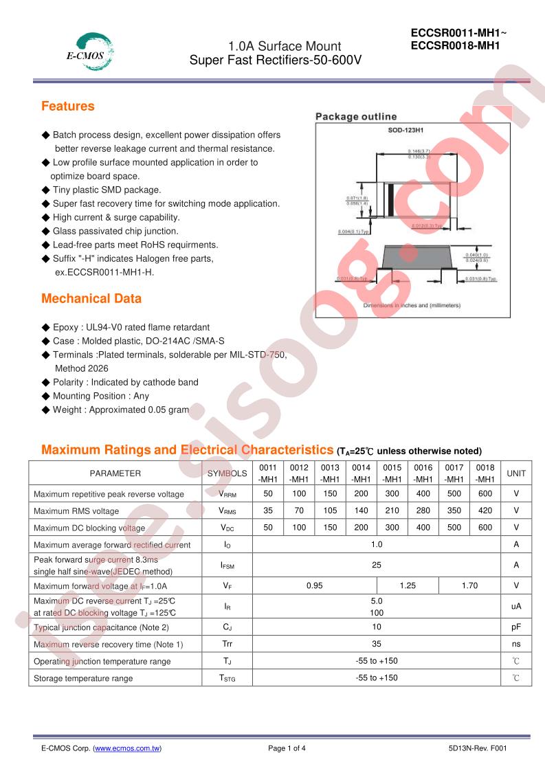 ECCSR0012-MH1-H