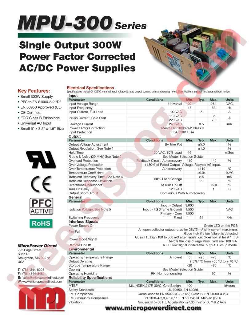 MPU300S15YZ