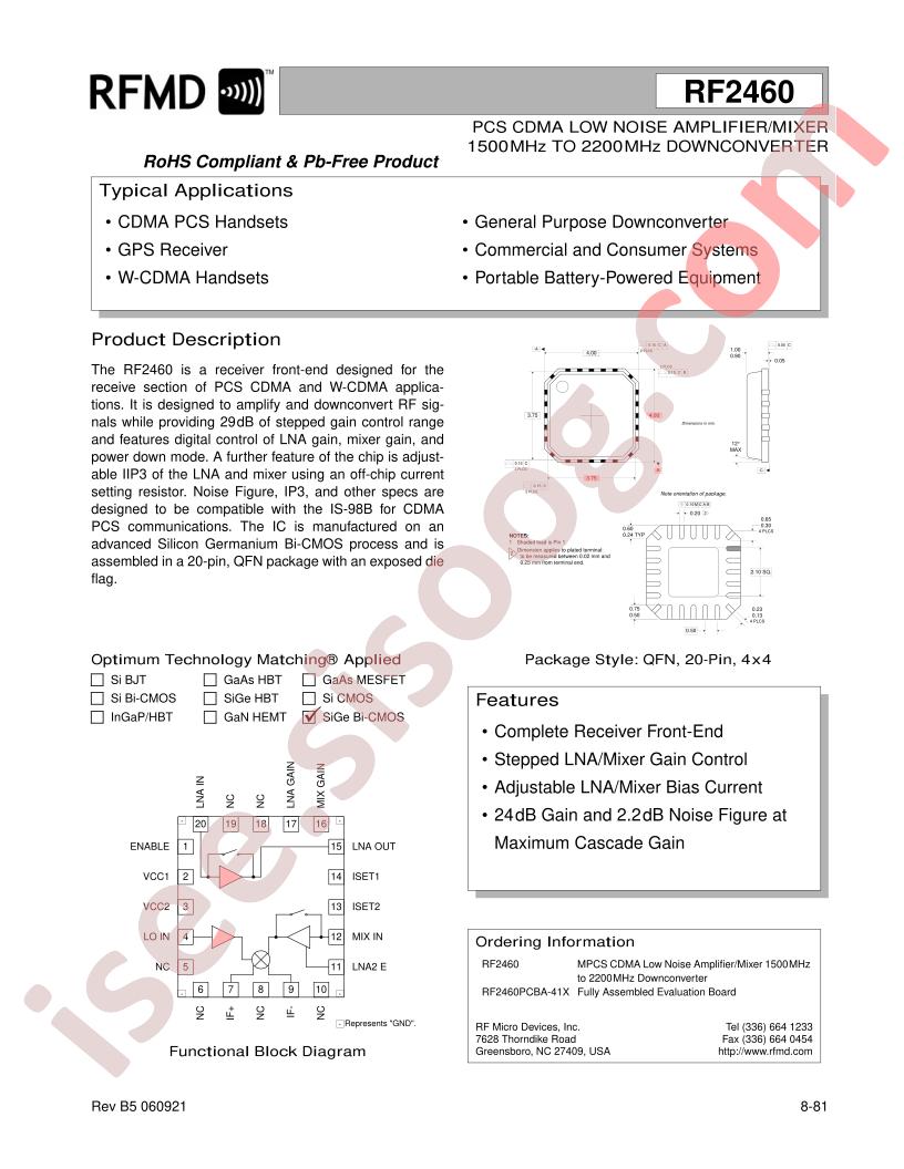 RF2460PCBA-41X