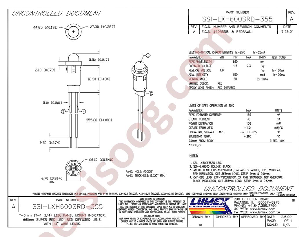 SSI-LXH600SRD-355