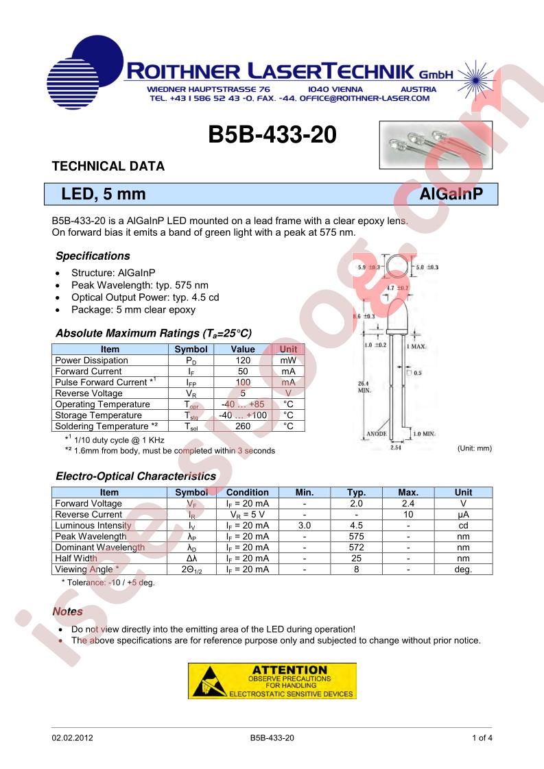 B5B-433-20