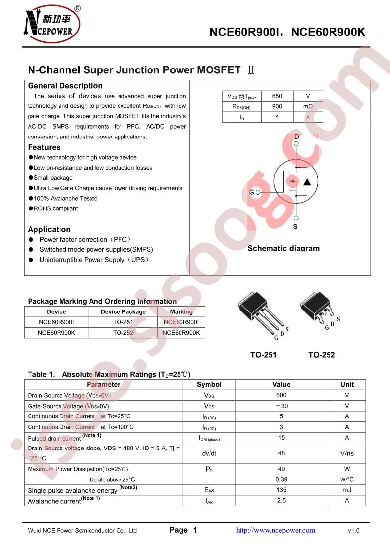 NCE60R900I