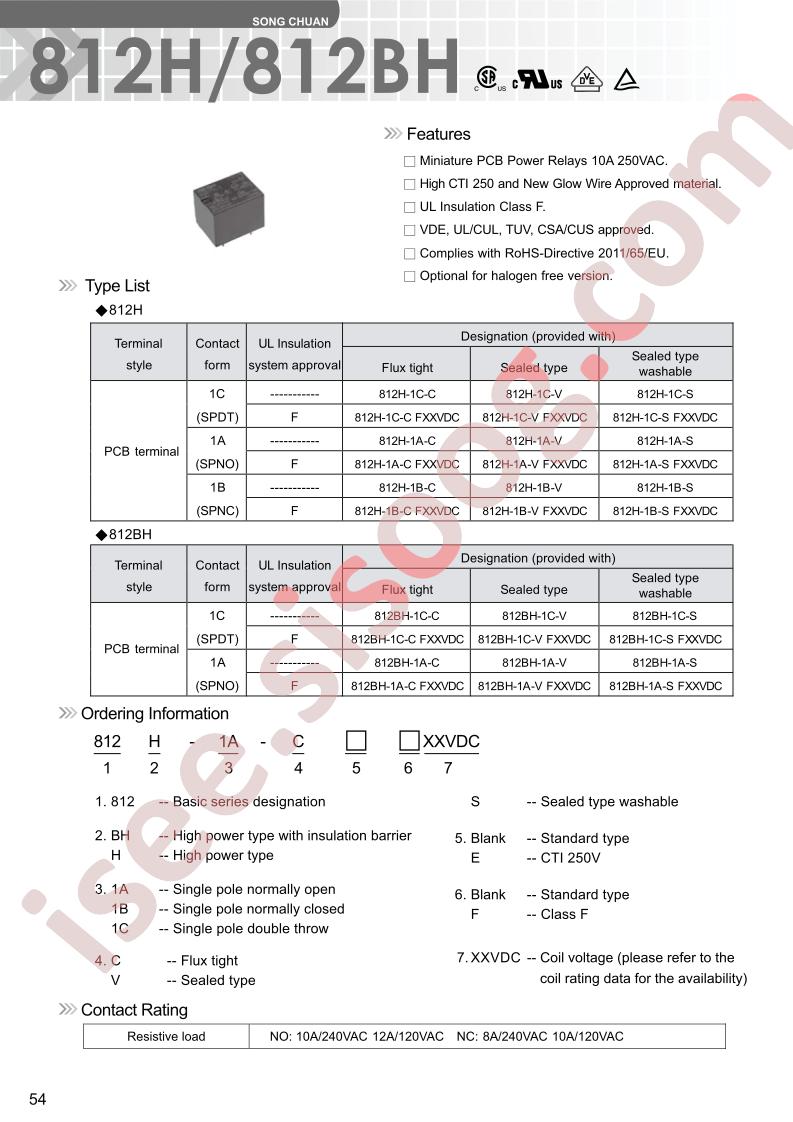 812BH-1B-V-24VDC