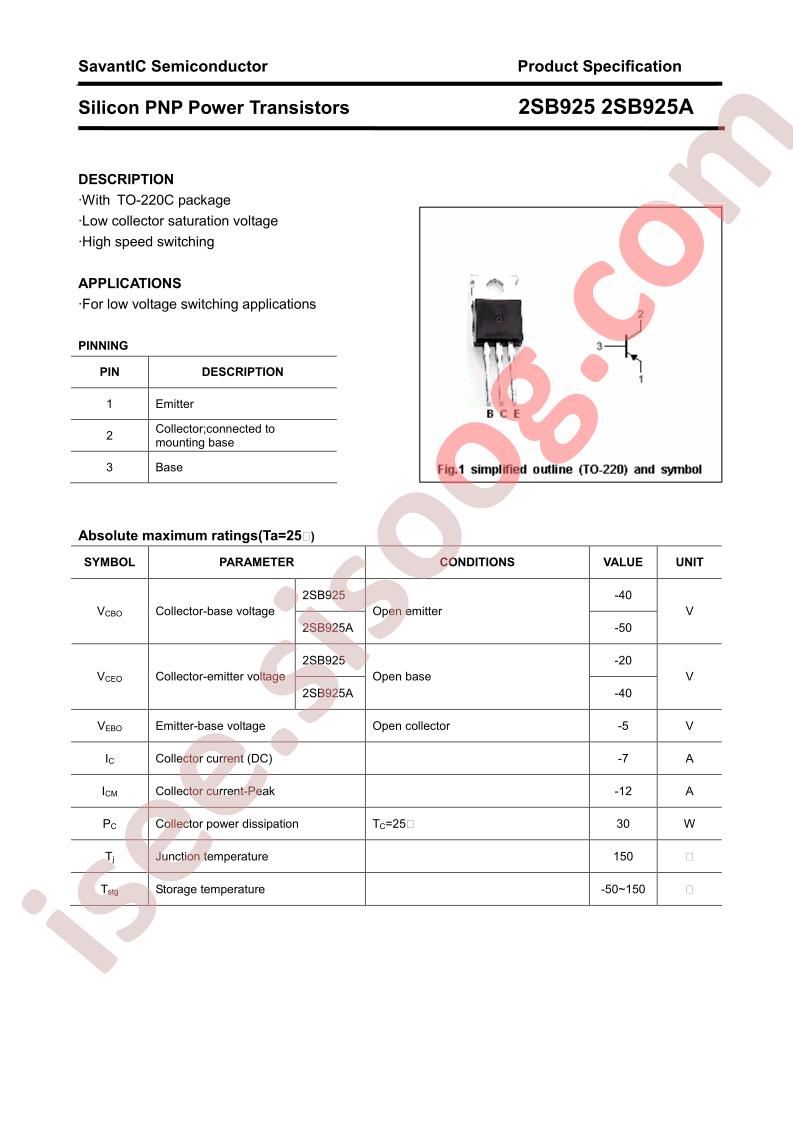 2SB925