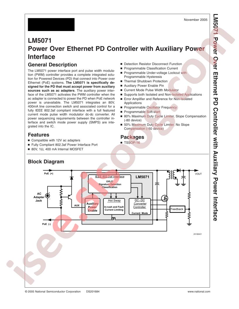 LM5071MTX-50