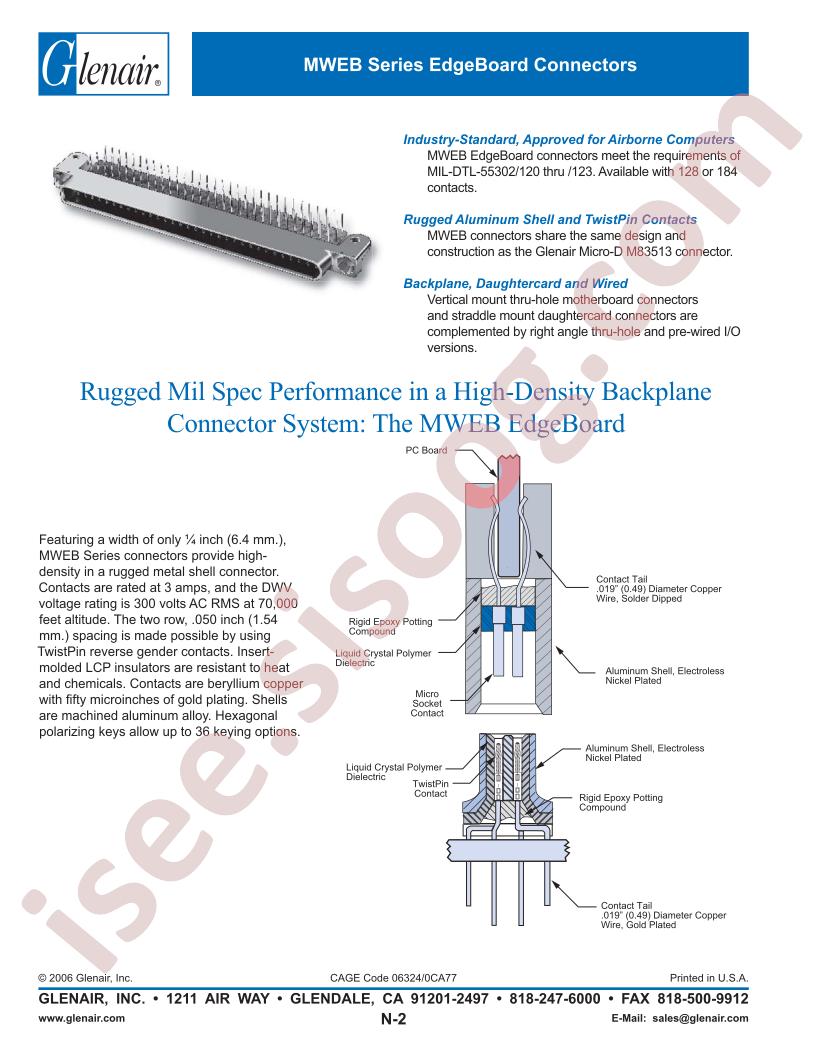 MWEB2L-128P5W4-.375