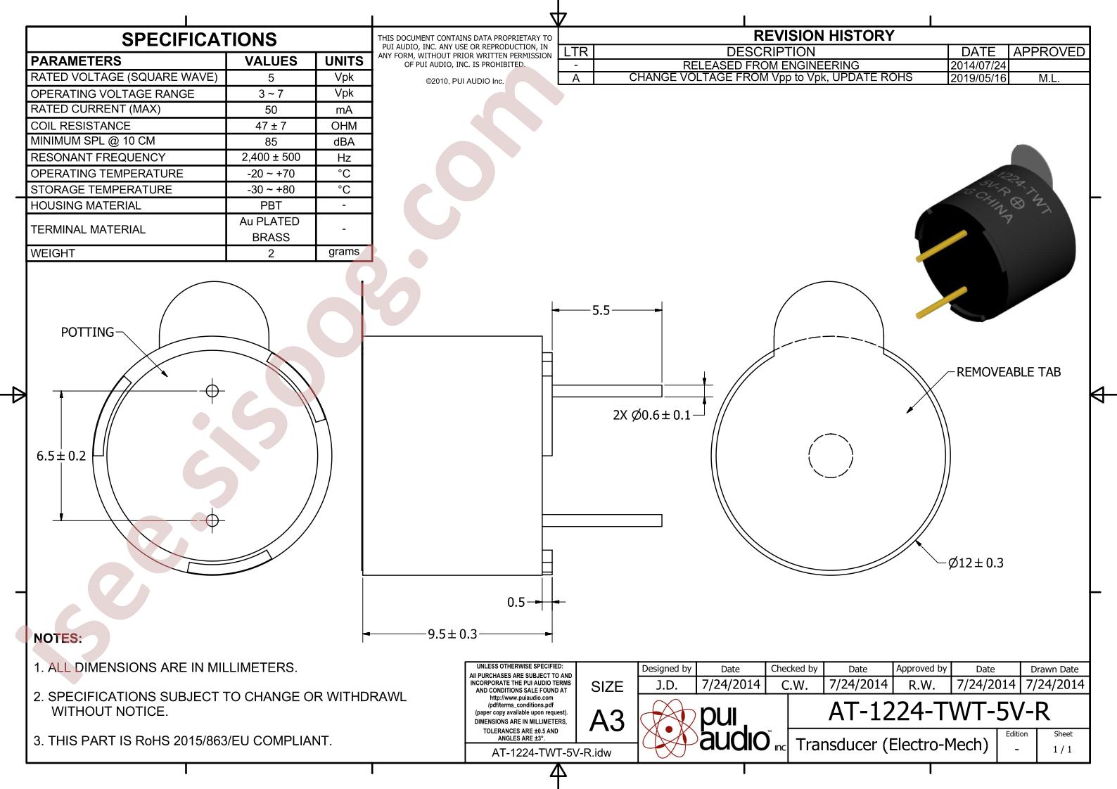 AT-1224-TWT-5V-R