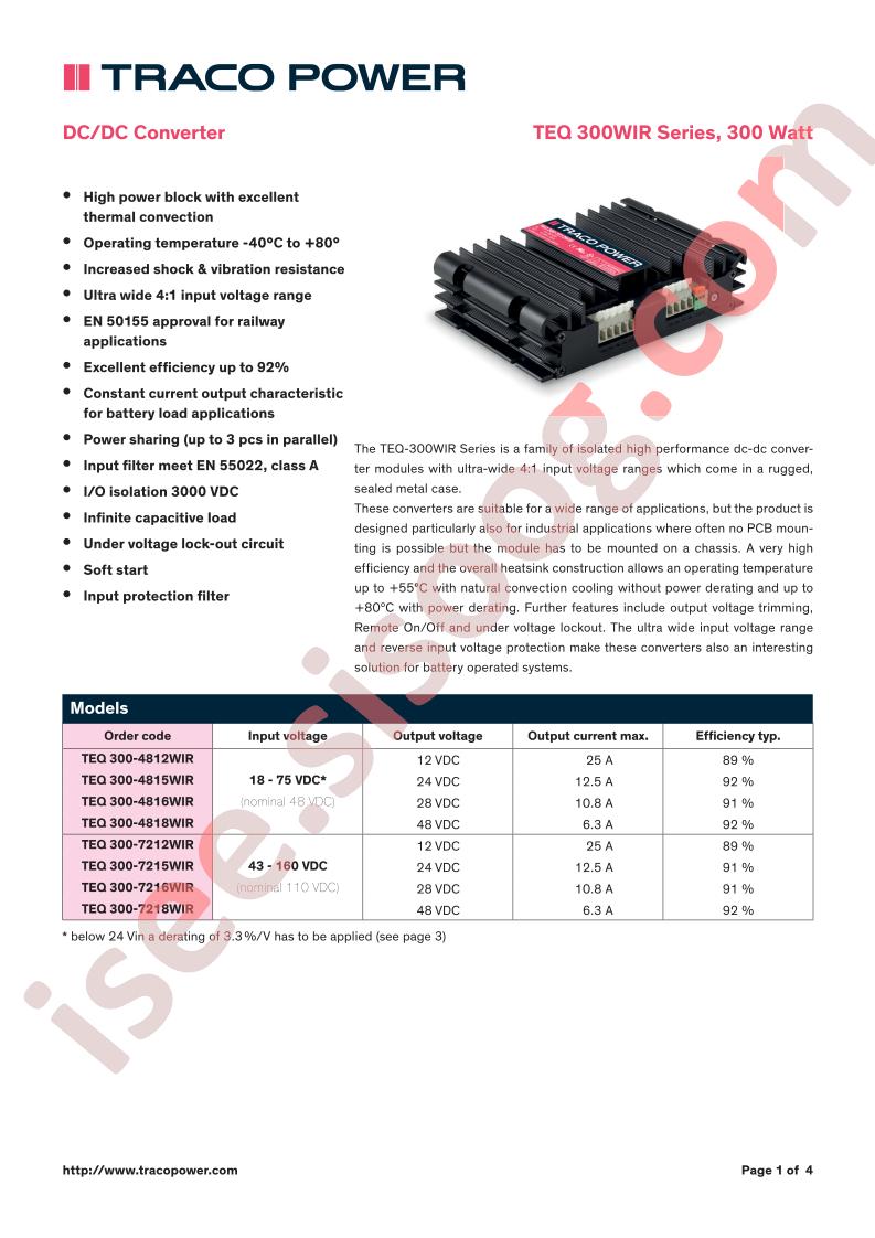 TEQ300-4812WIR