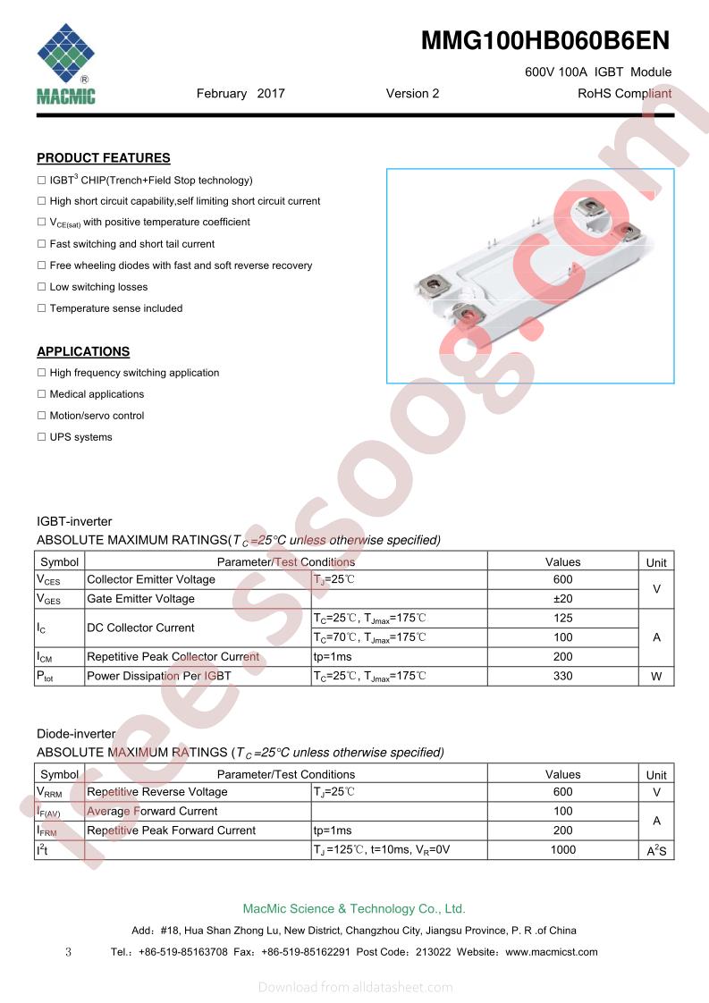 MMG100HB060B6EN