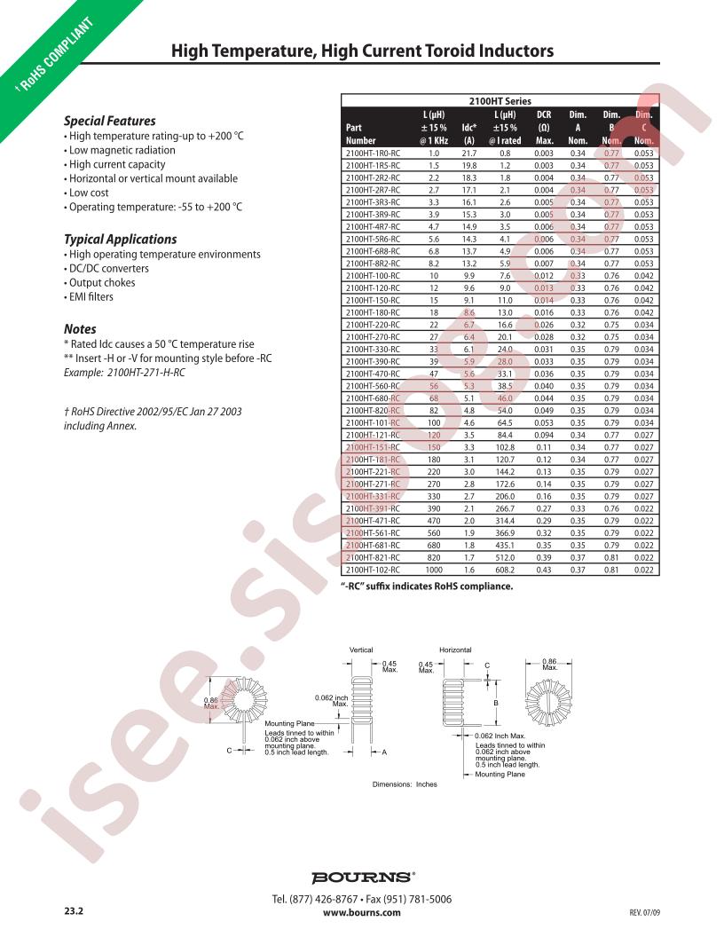 2100HT-220-RC