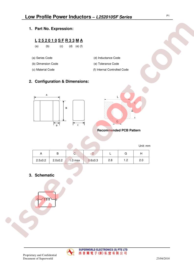 L252010SFR24MA