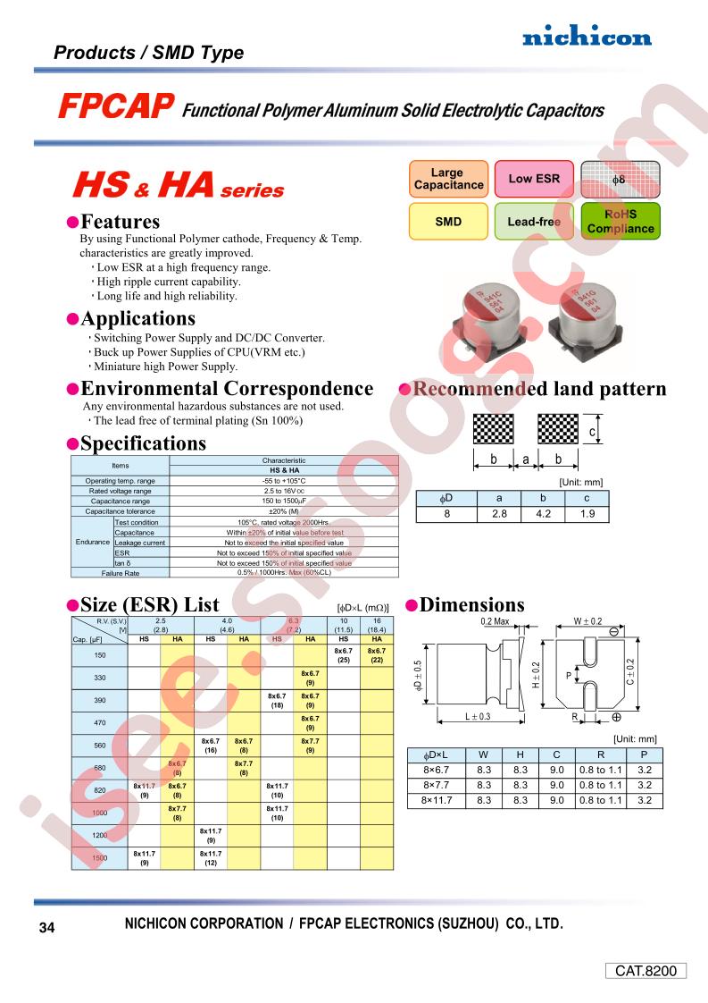 FP-2R5ME821M-HSR