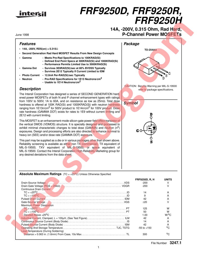 FRF9250D