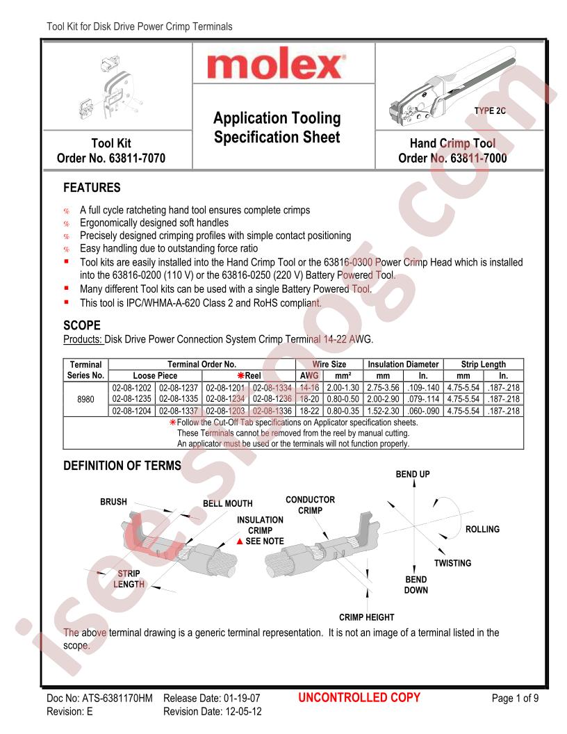 ATS-6381170HM