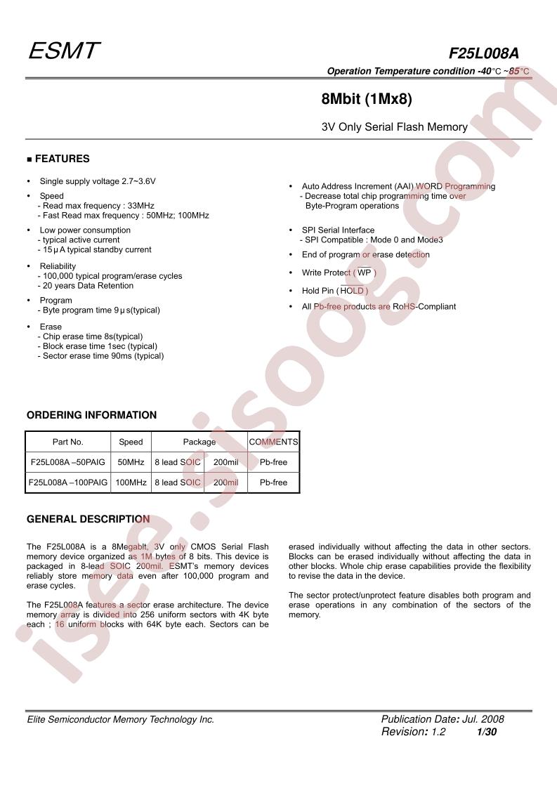 F25L008A-50PAIG