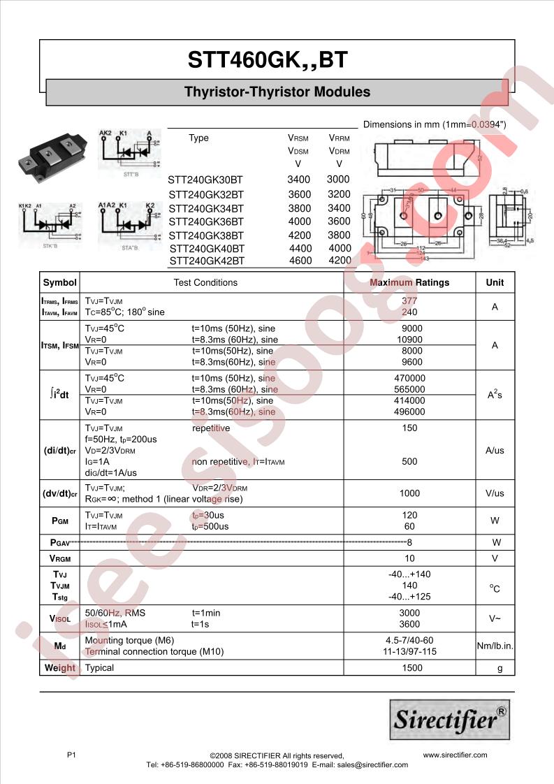 STT240GK30BT
