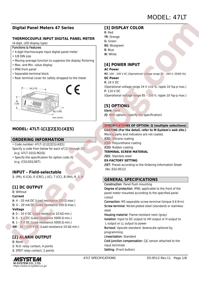 47LT-1A0YR-P