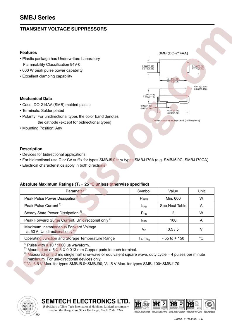 SMBJ10A