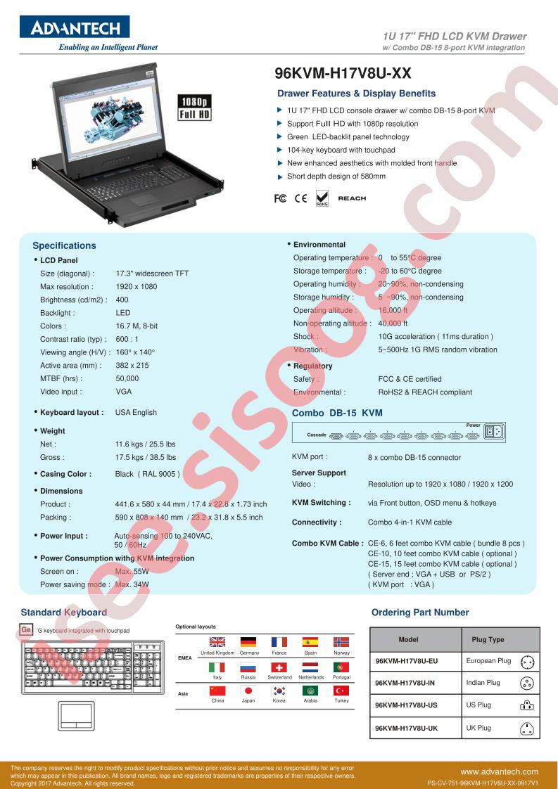 96KVM-H17V8U-XX