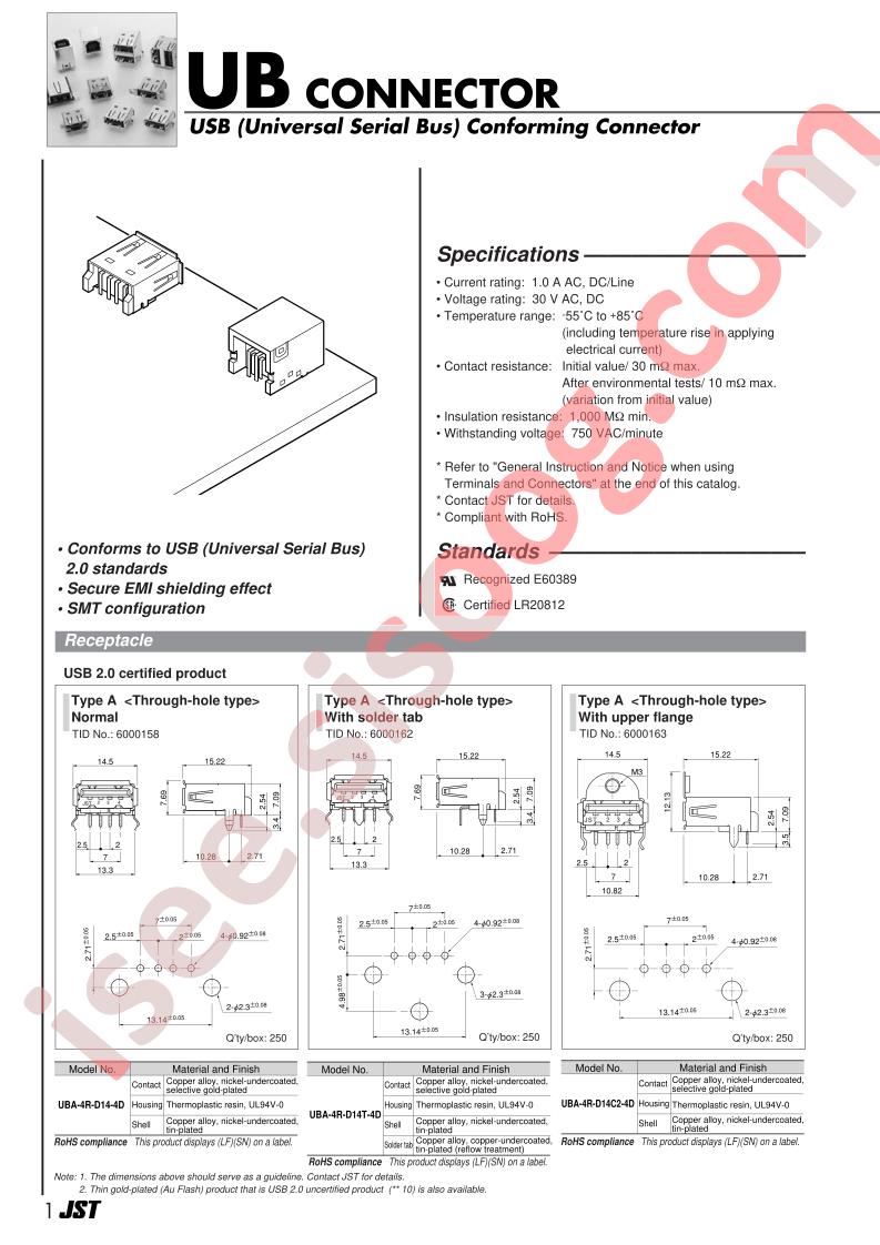 UBA-4R-S14A-4S