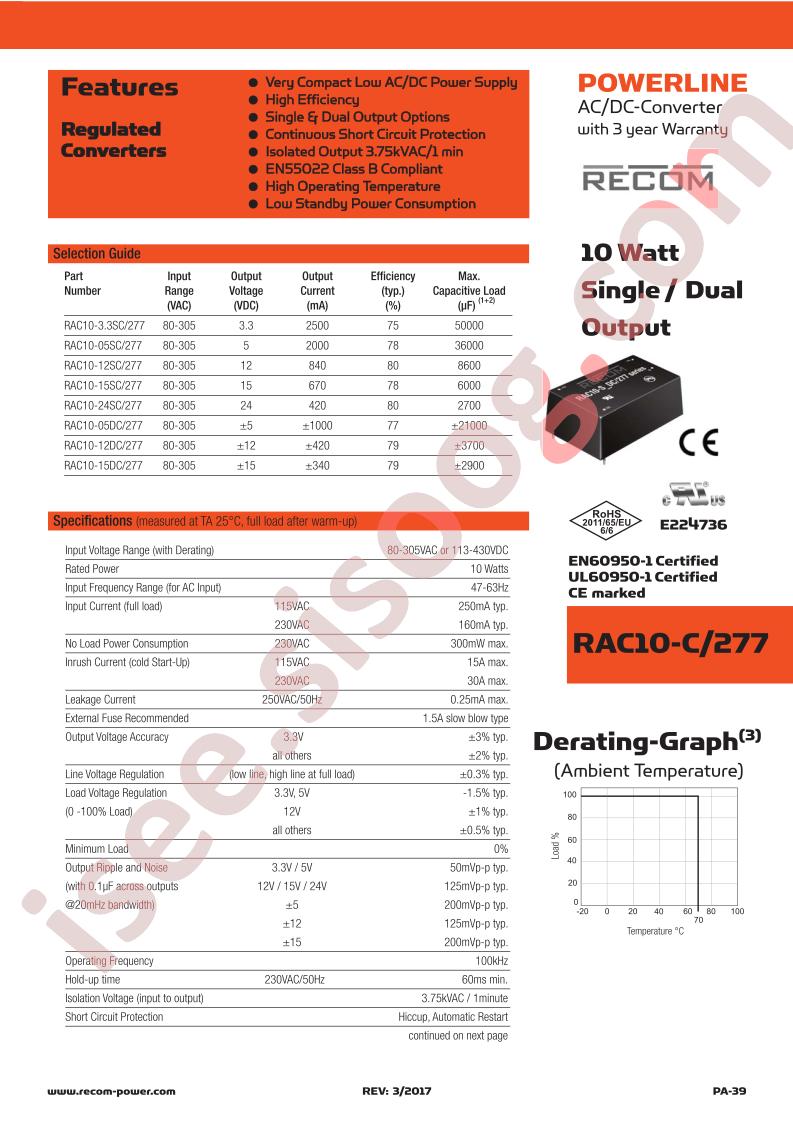 RAC10-S-DC-277