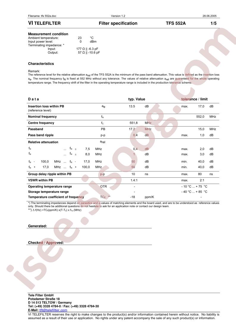 TFS552A