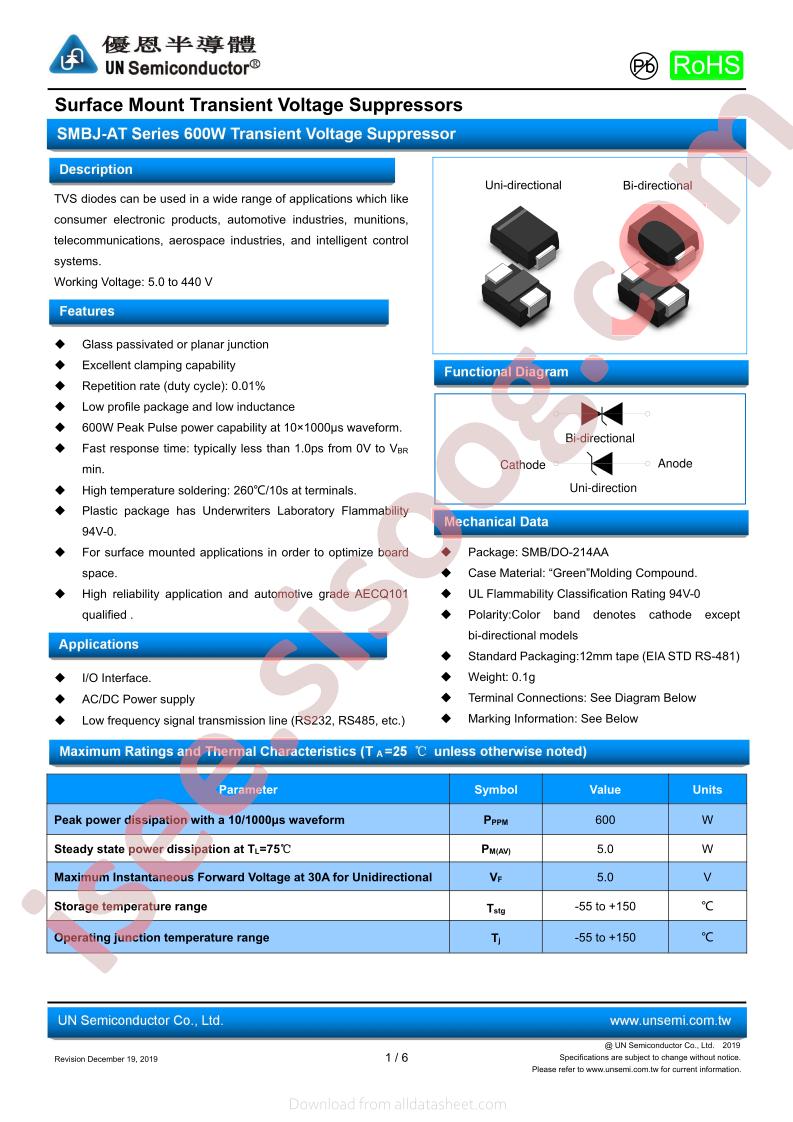 SMBJ10A-AT