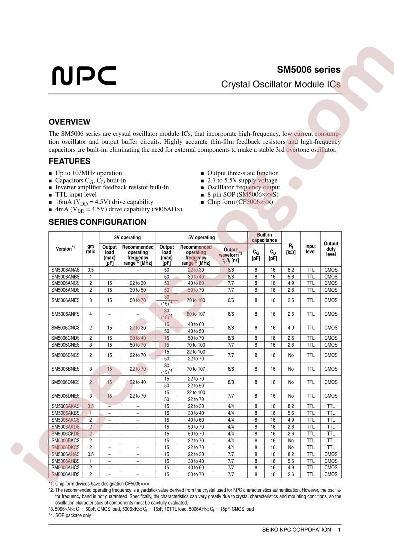 SM5006AHDS