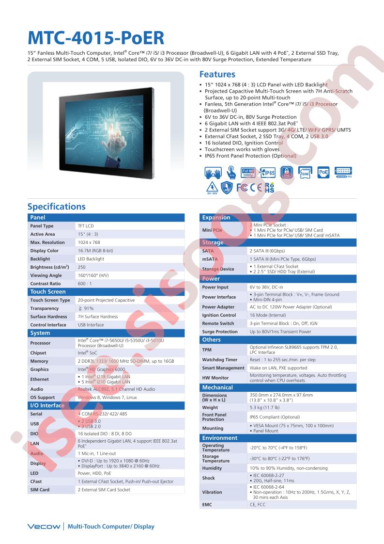 MTC-4015-POER