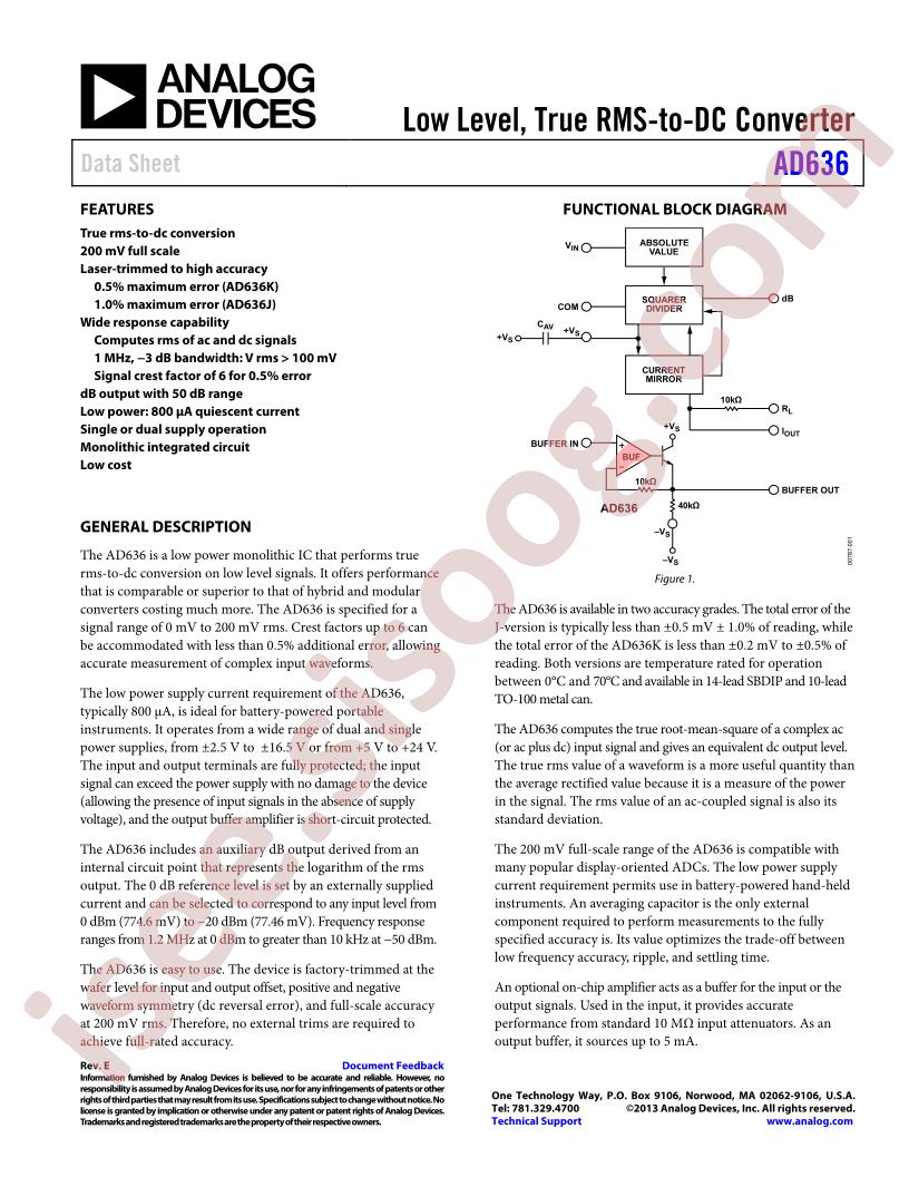 AD636KH