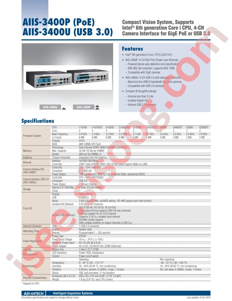 AIIS-3400