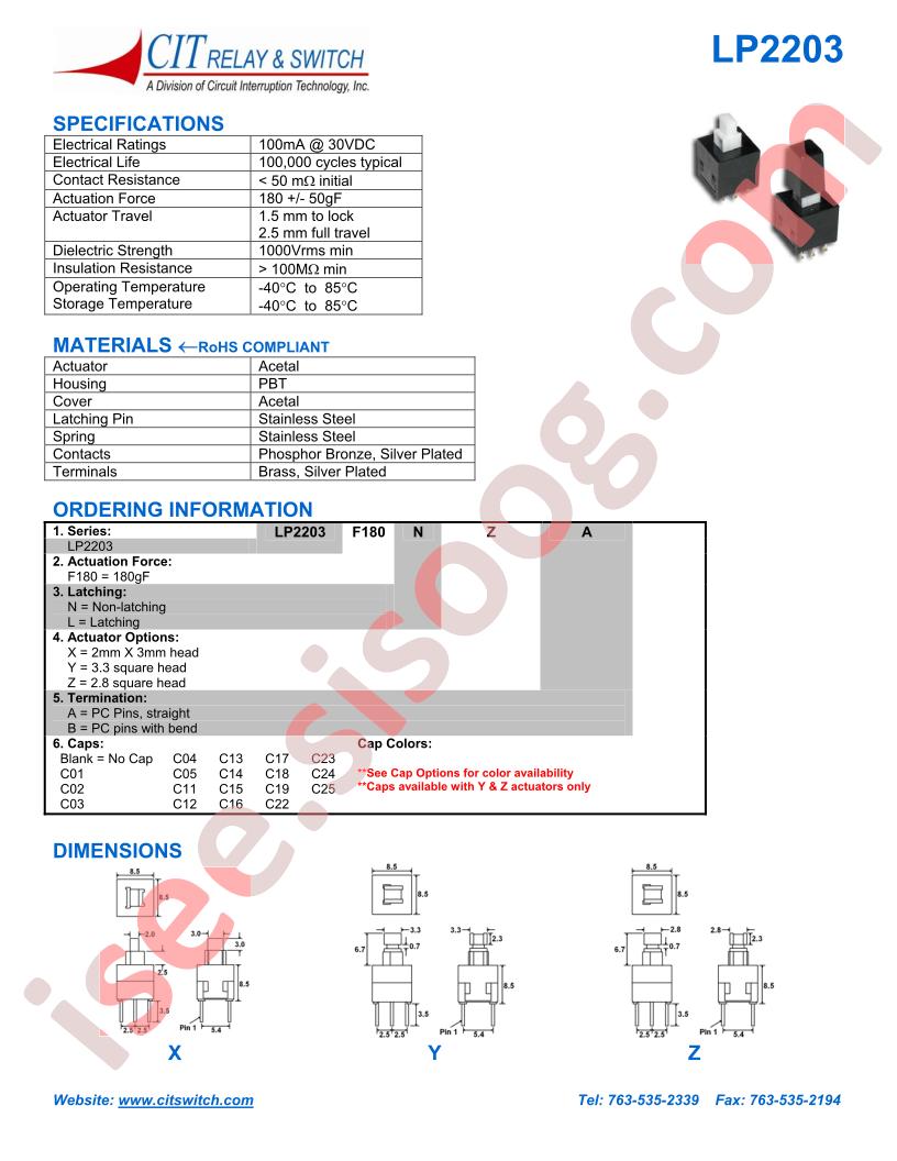 LP2203F180LXAC05