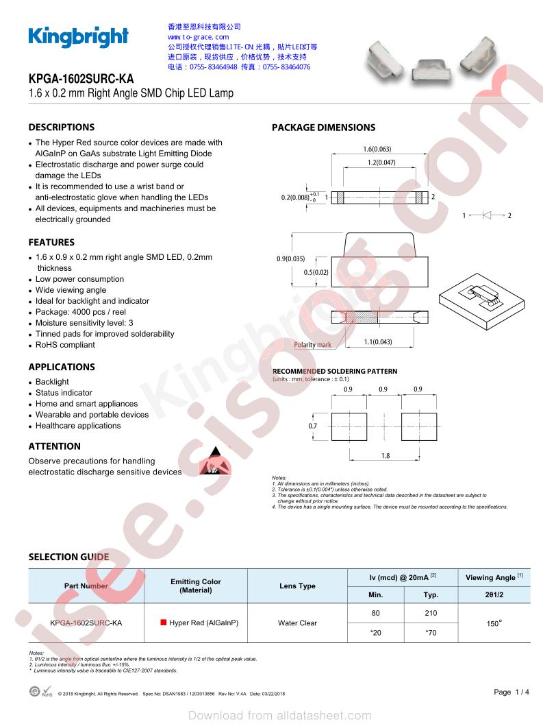 KPGA-1602SURC-KA