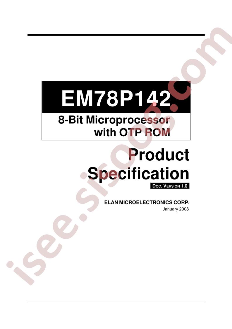 EM78P142SS10J